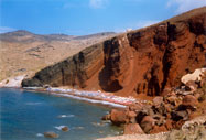 Playa Roja-Santorini