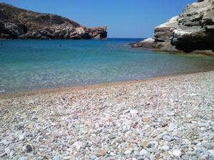Folegandros: La palya de Livadaki