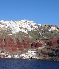 Vista de Akrotiri, Santorini