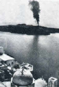 Santorini erupción 1956