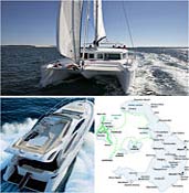 Santorini tours y excursiones en barco
