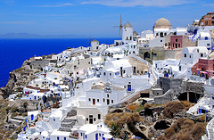 Vista de Oia, Santorini